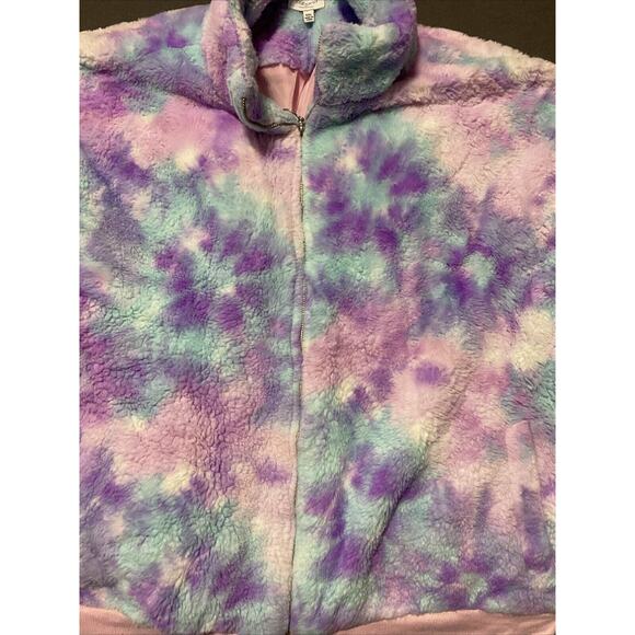 CABANA BY CROWNS & IVY XXLG JRs/ Teen Faux Fur Winter Jacket FULLZIP MUILT-COLOR - Picture 3 of 7